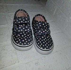 Vans little girl shoes